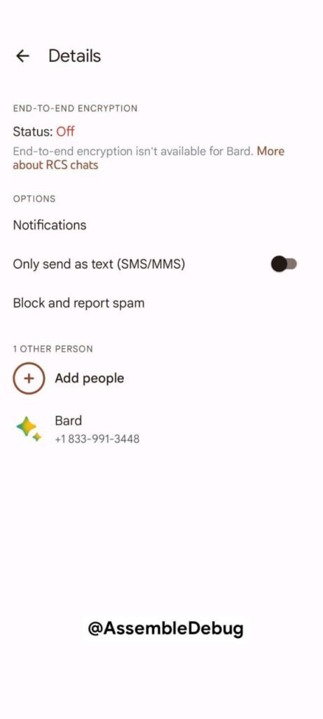 1705806868 492 گوگل انگارً هوش مصنوعی بارد را به Google Messages می‌آورد