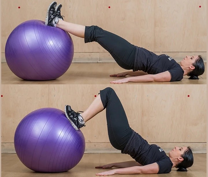 آشنایی با توپ جیم بال و مزایا آن + حرکات ورزشی برای اغاز 44 انجام حرکت پشت پا با توپ جیم بال