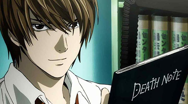 کاریزماتیکترین شخصیتهای انیمهای را بشناسید_ساحل دانش 74 لایت یاگامی (Light Yagami)