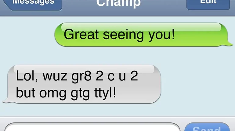 حقیقت تلخ: همه از کلمات مختصر شده در مکالمه متنی متنفرند