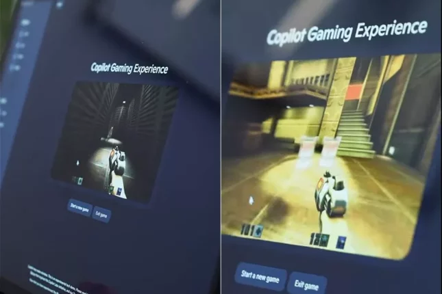 نسخه هوش مصنوعی بازی Quake II